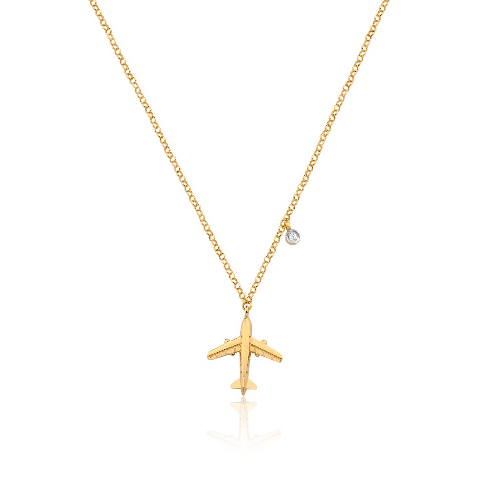 Colar-Profissao-Turismo-de-Ouro-18k-com-Diamante