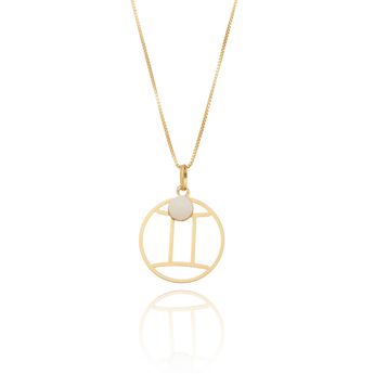 pingente-signo-de-gemeos-de-ouro-18k-com-agata-branca-joias-brasil