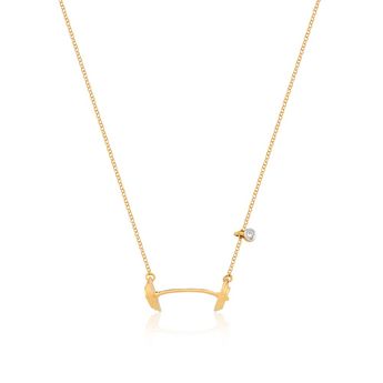 Colar-Profissao-Educacao-Fisica-de-Ouro-18k-com-Diamante