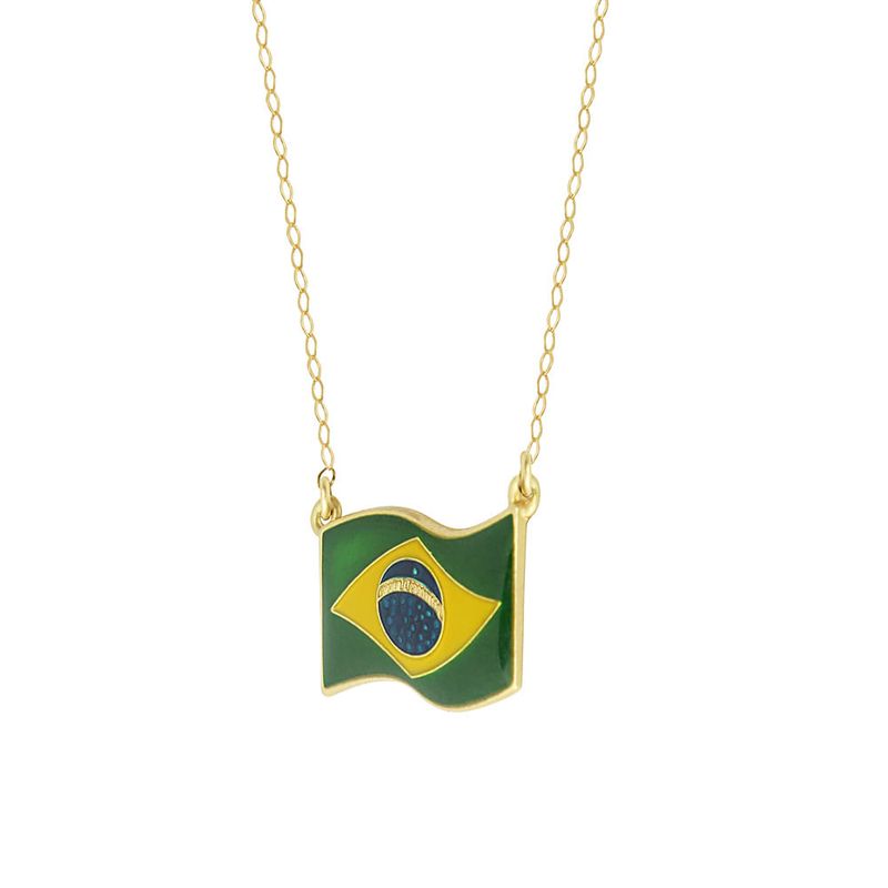 Colar-Bandeira-do-Brasil-de-Ouro-18k-Esmaltado