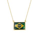 Colar-Bandeira-do-Brasil-de-Ouro-18k-Esmaltado