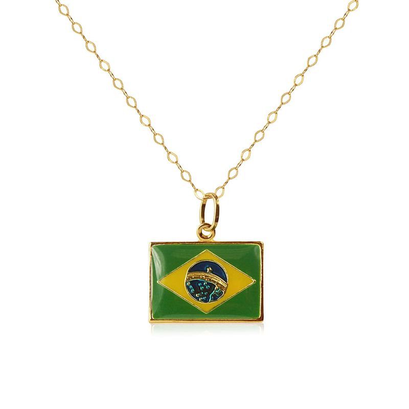 Colar-Bandeira-do-Brasil-de-Ouro-18k