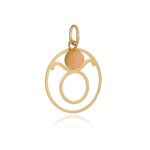 pingente-signo-de-touro-de-ouro-18k-com-pedra-coral-joias-Brasil
