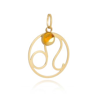 pingente-signo-de-leao-de-ouro-18k-com-quartzo-citrino-joias-brasil