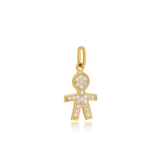 pingente-ouro-amarelo-menino-diamante