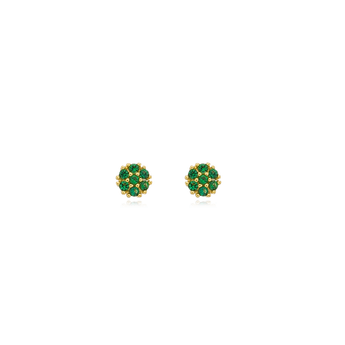 brincos-redondos-de-ouro-18k-mini-com-zirconias-verdes-joias-brasil