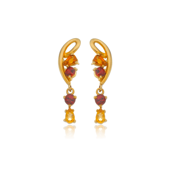 brincos-gotas-de-ouro-18kcom-granadas-e-citrinos