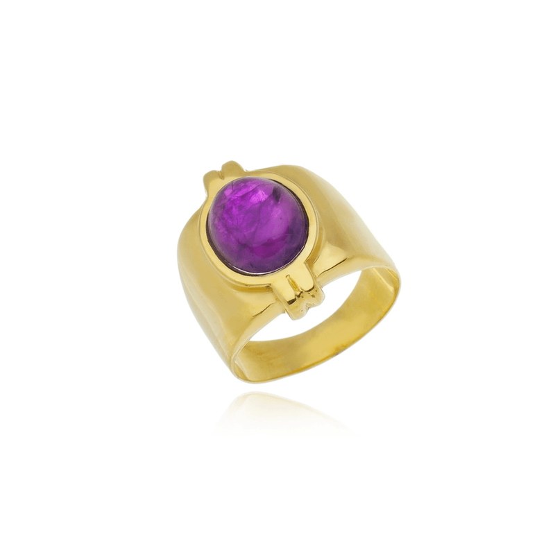 anel-oval-de-ouro-amarelo-18k-com-ametista-cabochao