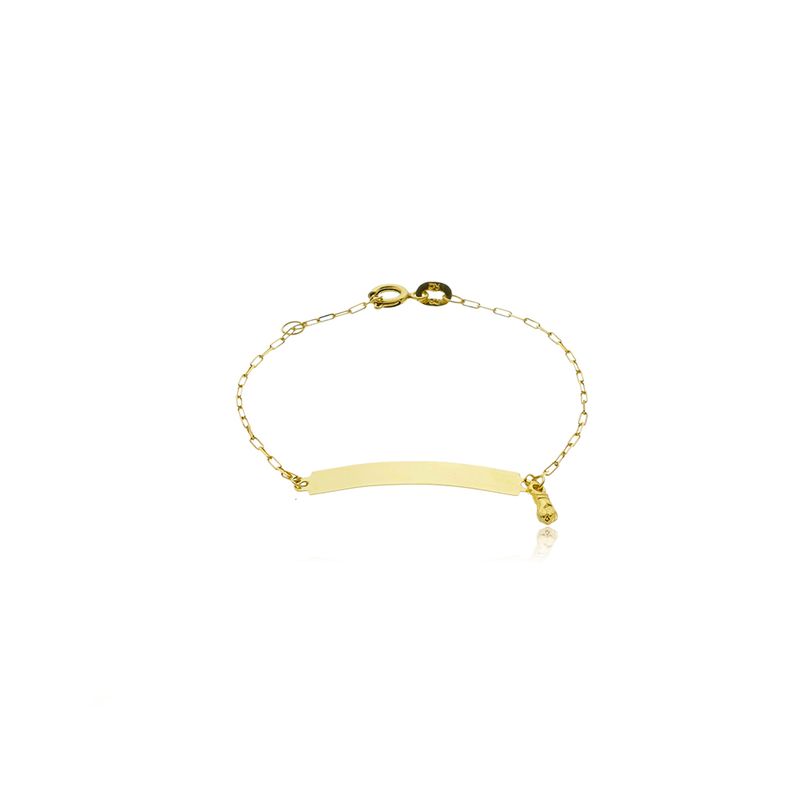 pulseira-infantil-chapinha-de-ouro-amarelo-18k