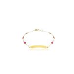 pulseira-infantil-chapa-de-ouro-amarelo-18k-com-zirconias-vermelhas