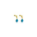 brincos-infantil-gota-com-pedra-azul-turquesa-de-ouro-amarelo-18k