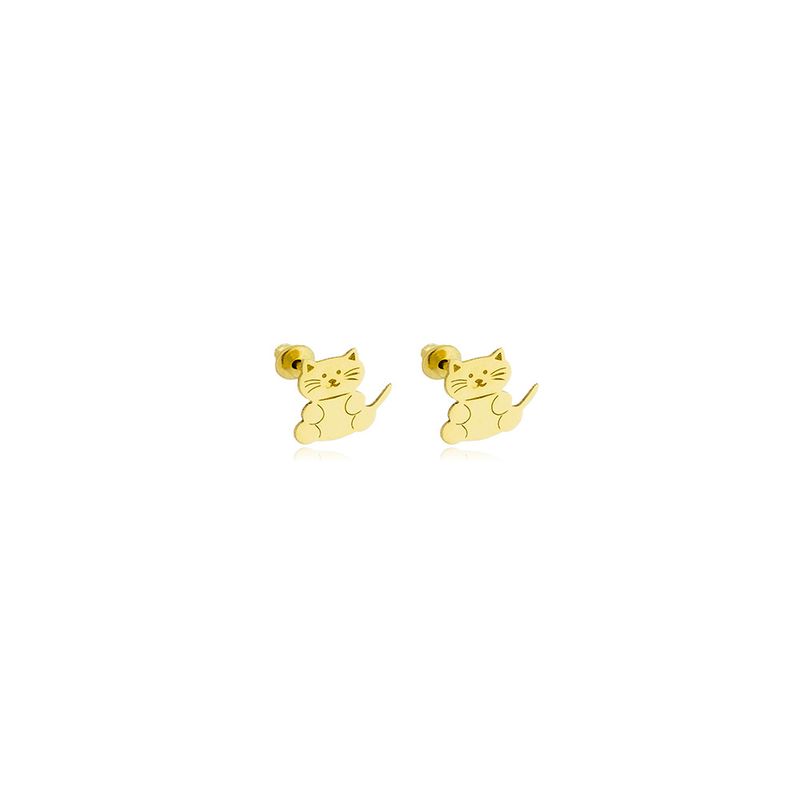 brinco-gato-de-ouro-amarelo-18k
