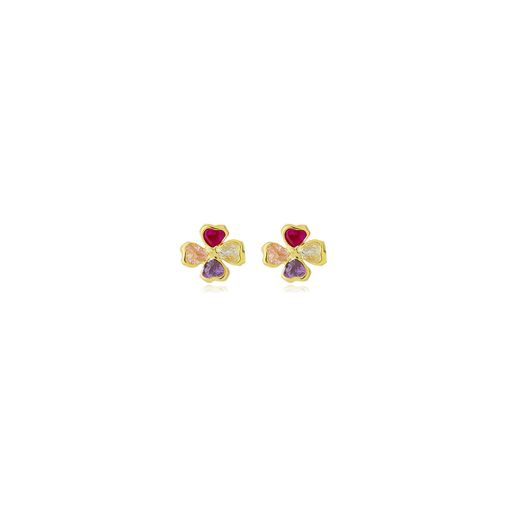 brincos-trevo-de-quatro-folhas-de-ouro-amarelo-18k-com-zirconias-coloridas