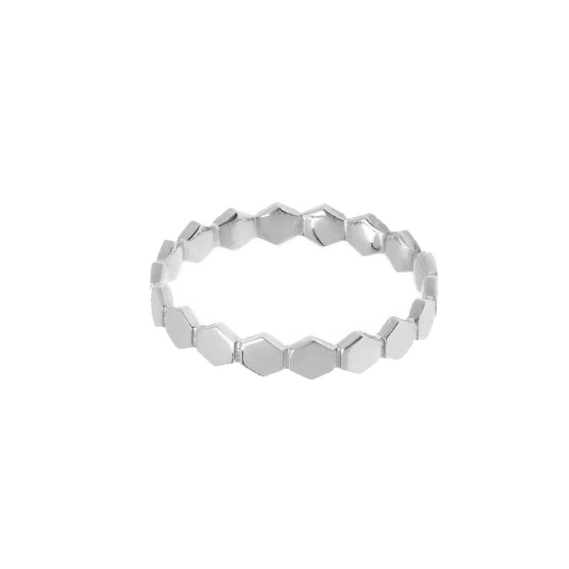 anel-allegro-hexagono-de-ouro-branco-18k