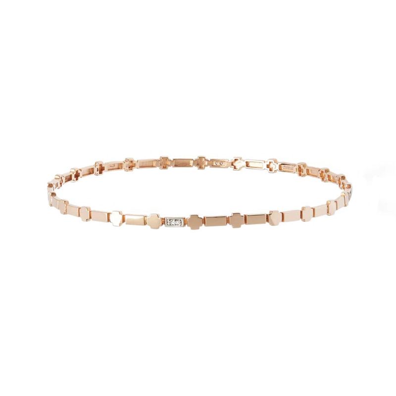 bracelete-allegro-cruz-de-ouro-rose-18k-com-diamantes