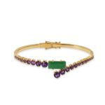 bracelete-purpura-em-ouro-18k-com-ametistas-e-quartzito-verde