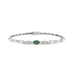 pulseira_essencia_ouro_branco_18k_topazio_branco_esmeralda_diamante