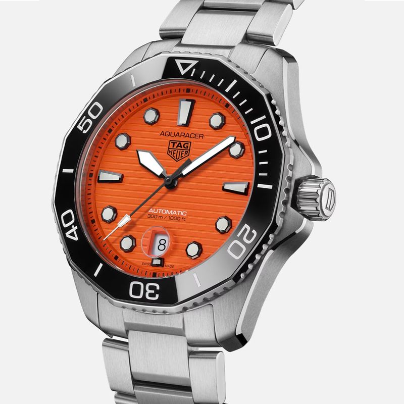 Rel gio TAG Heuer Aquaracer Professional 300 Orange Diver Maxior