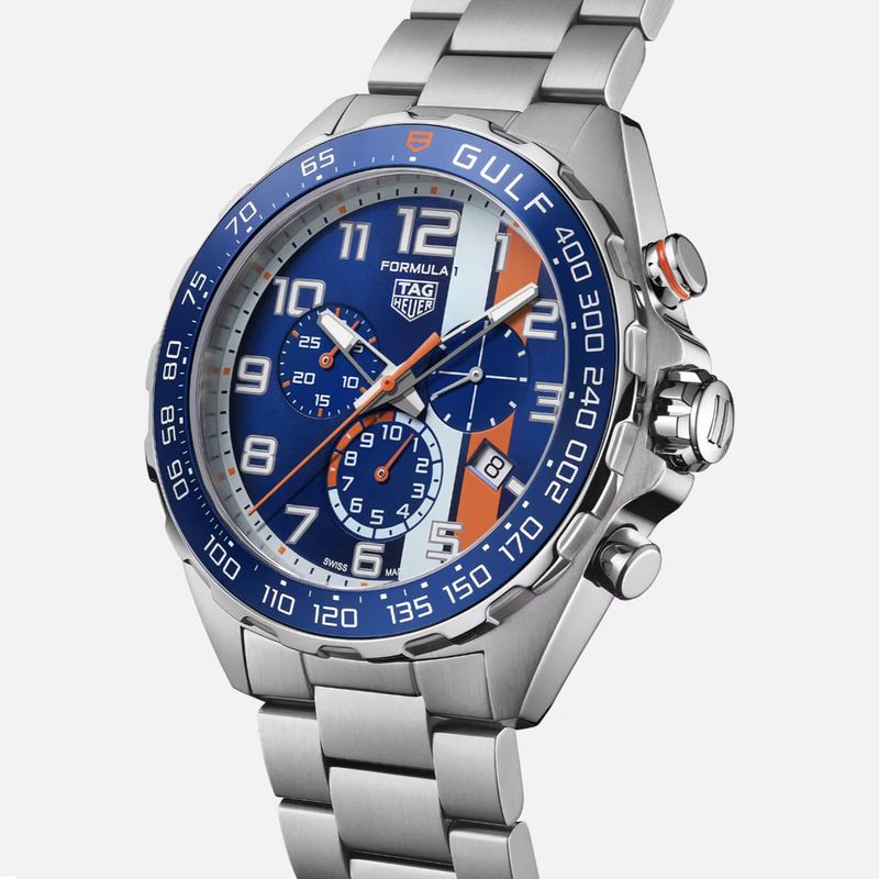 Rel gio TAG Heuer Formula 1 Gulf 43mm Maxior