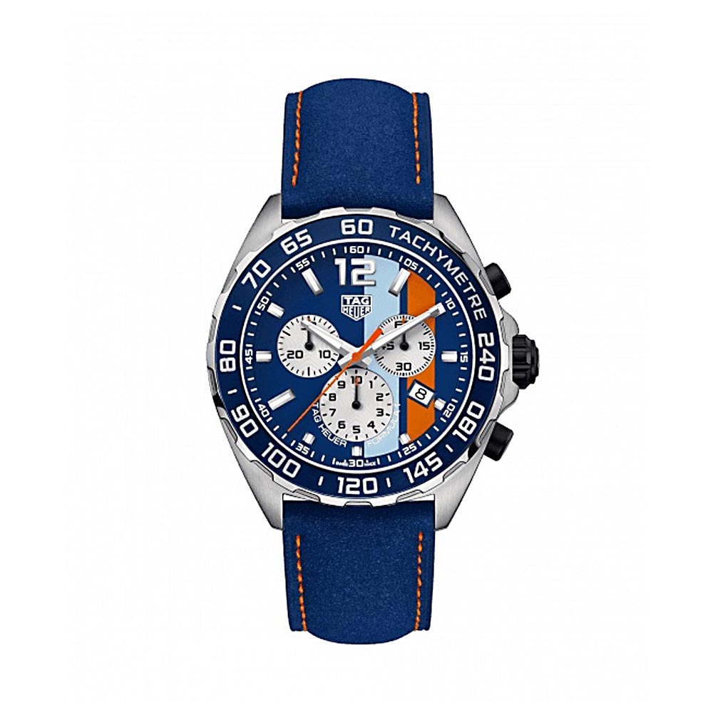 Rel gio TAG HEUER F rmula 1 Edi o GULF com Cron grafo