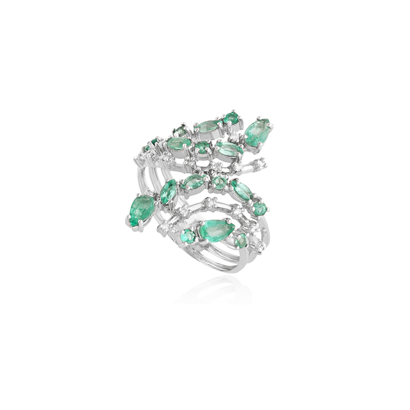 anel-kyoto-maxior-ouro-branco-18k-esmeraldas-diamantes