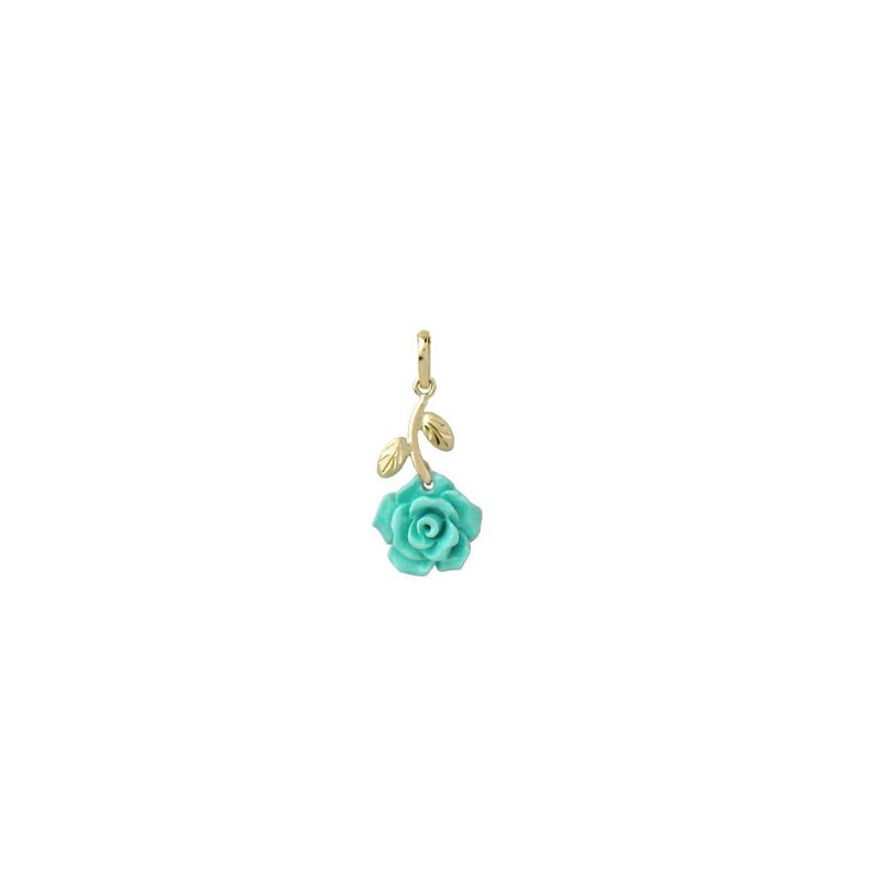 pingente-flor-rosa-ouro-amarelo-pedra-reconstituida-verde