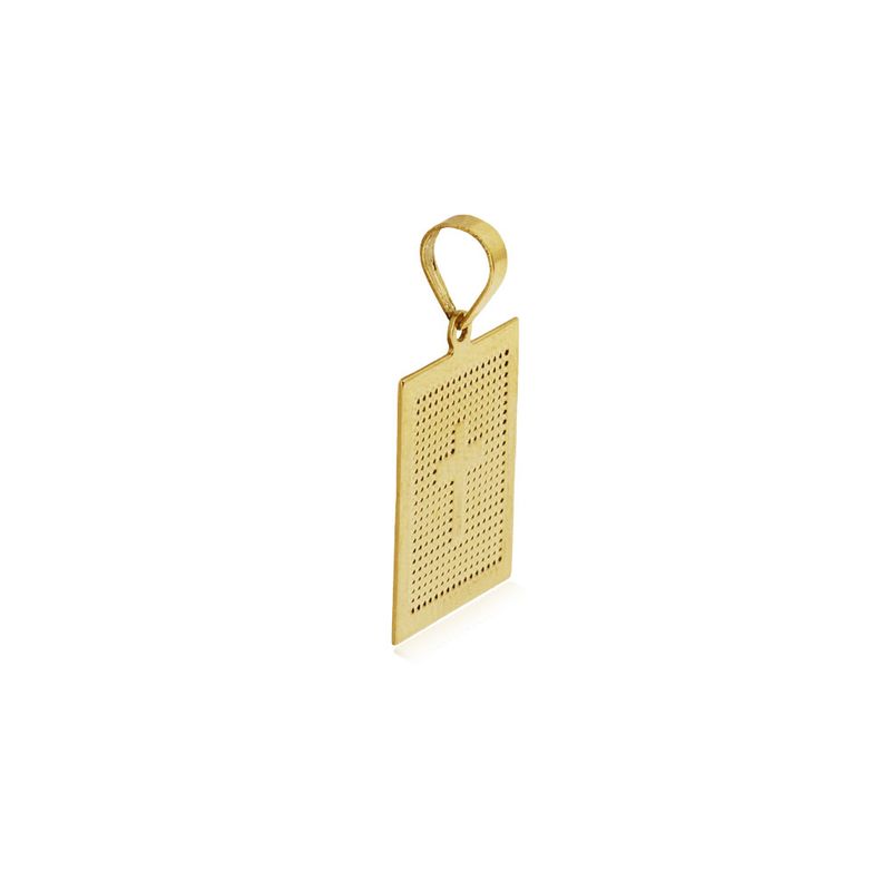 pingente-placa-ouro-amarelo-18k-texturizado-cruz