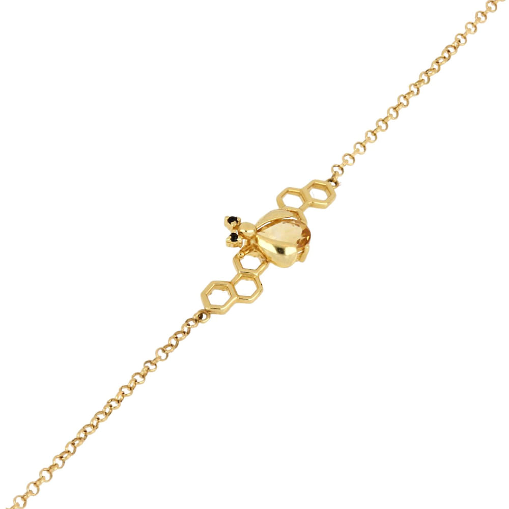 pulseira-abelha-colmeia-ouro-amarelo-18k-citrino-espinelios