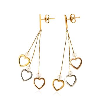553367t_2_brincos-coracao-tres-cores-ouro-amarelo-branco-rose-pendurado