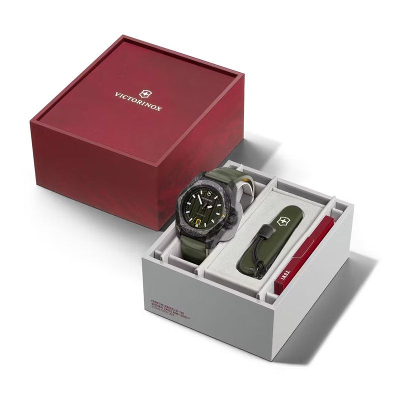 Relógio Victorinox Masculino I.N.O.X. Automático  Carbon Verde
-1759411156788