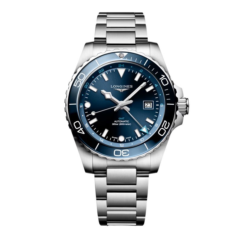 Encomenda - Relógio Longines HYDROCONQUEST GMT Azul 41mm-1766965110505