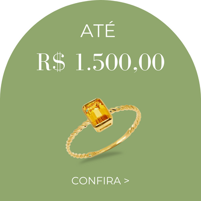 Presentes até R$ 1500,00- Joias Brasil Coleção 02
