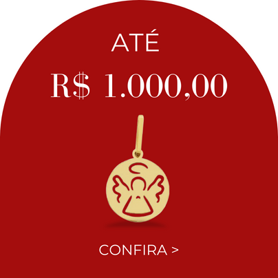 Presentes até R$ 1000,00 - Joias Brasil Coleção 03